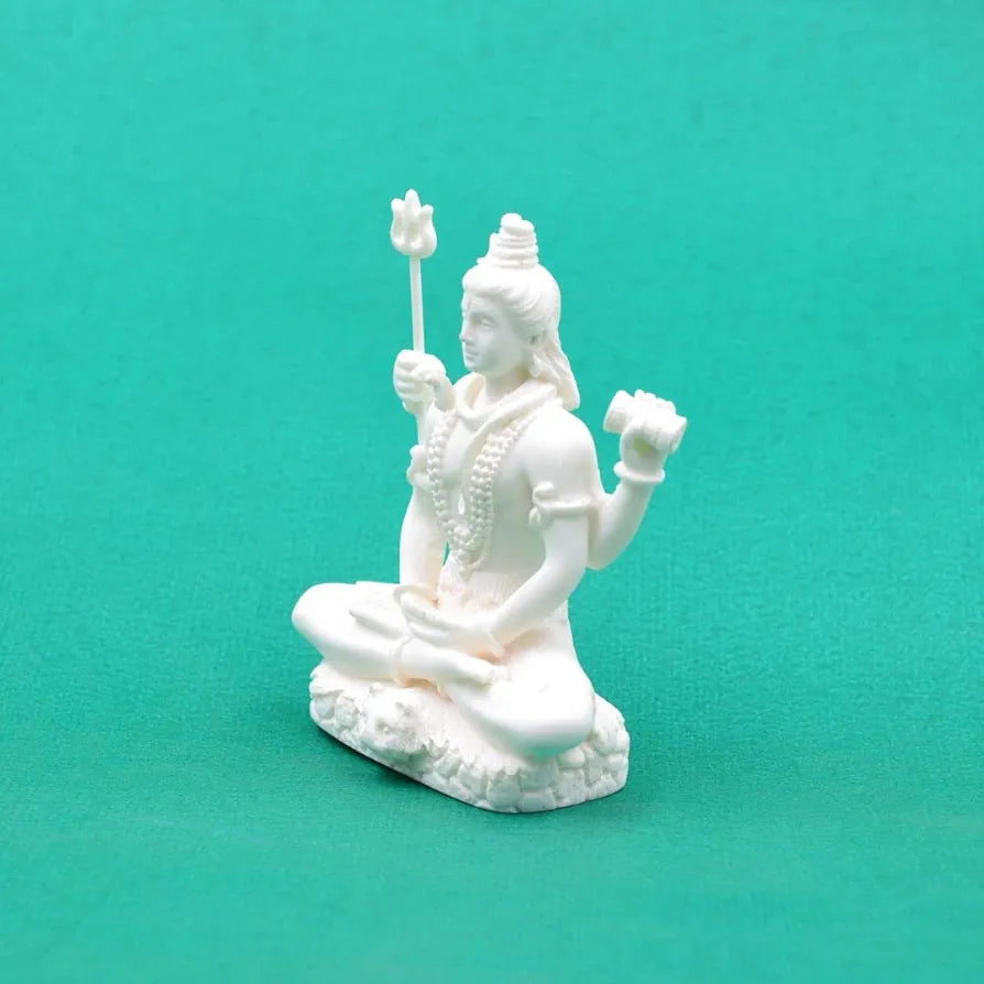 CraftVatika Shiv Shiva Murti Statue Idols Sculpture for Car Dashboard