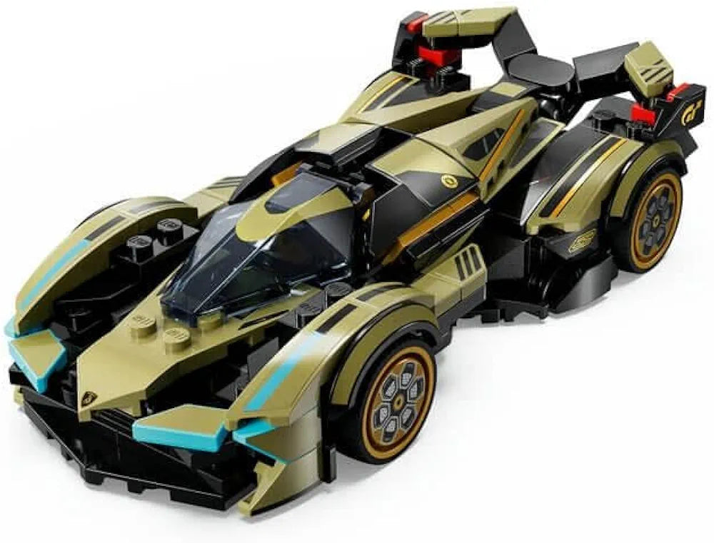 Lego Speed Champions Lamborghini Lambo V12 Vision GT Super Car 76923 Building Blocks Toys for 10+ Gift for Boys and Girls