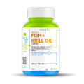 Haleup Fish Oil Softgel Capsules 1350 mg || Researched in USA || Healthy Heart || Brain|| Immunity(Pack of 1 (40 capsules))
