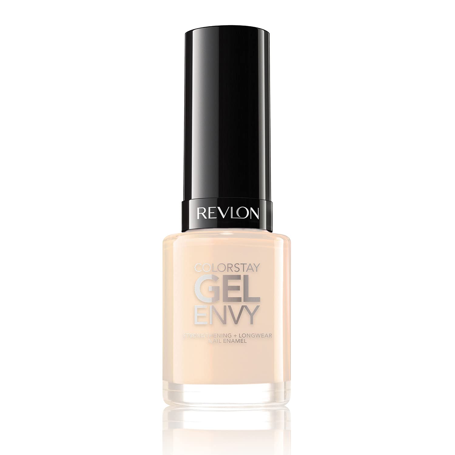 Revlon ColorStay Gel Envy Longwear Nail Polish, with Built-in Base Coat & Glossy Shine Finish, in Nude/Brown, 540 Checkmate, 11.7 ml