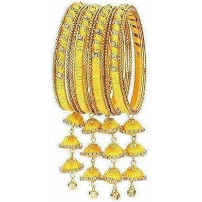 Silk Thread Bangle Set