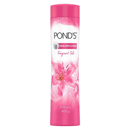 POND'S Dreamflower Fragrant Talcum Powder, Pink Lily