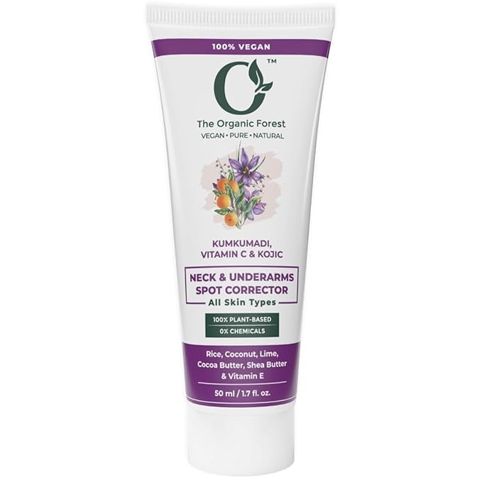 The Organic Forest Plant-Based Kumkumadi Shea Butter & Cocoa Butter Hand Cream - 50 ml