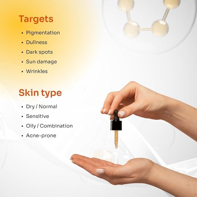 Auriana Cosmetics 20% Vitamin C Skin Brightening & Anti-Dark Spots Face serum - 30 ml