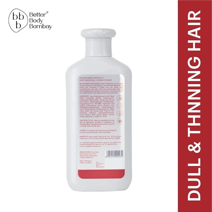 Better Body Bombay Onion Seed Extract Anti-Hairfall Conditioner - 300 ml