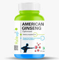HALEUP American Ginseng - 500 Mg | 60 Capsules | Enhances Immunity | Boosts Strength & Stamina | Improves Alertness & Concentration | Formulated in USA - 60 Count (Pack of 1)