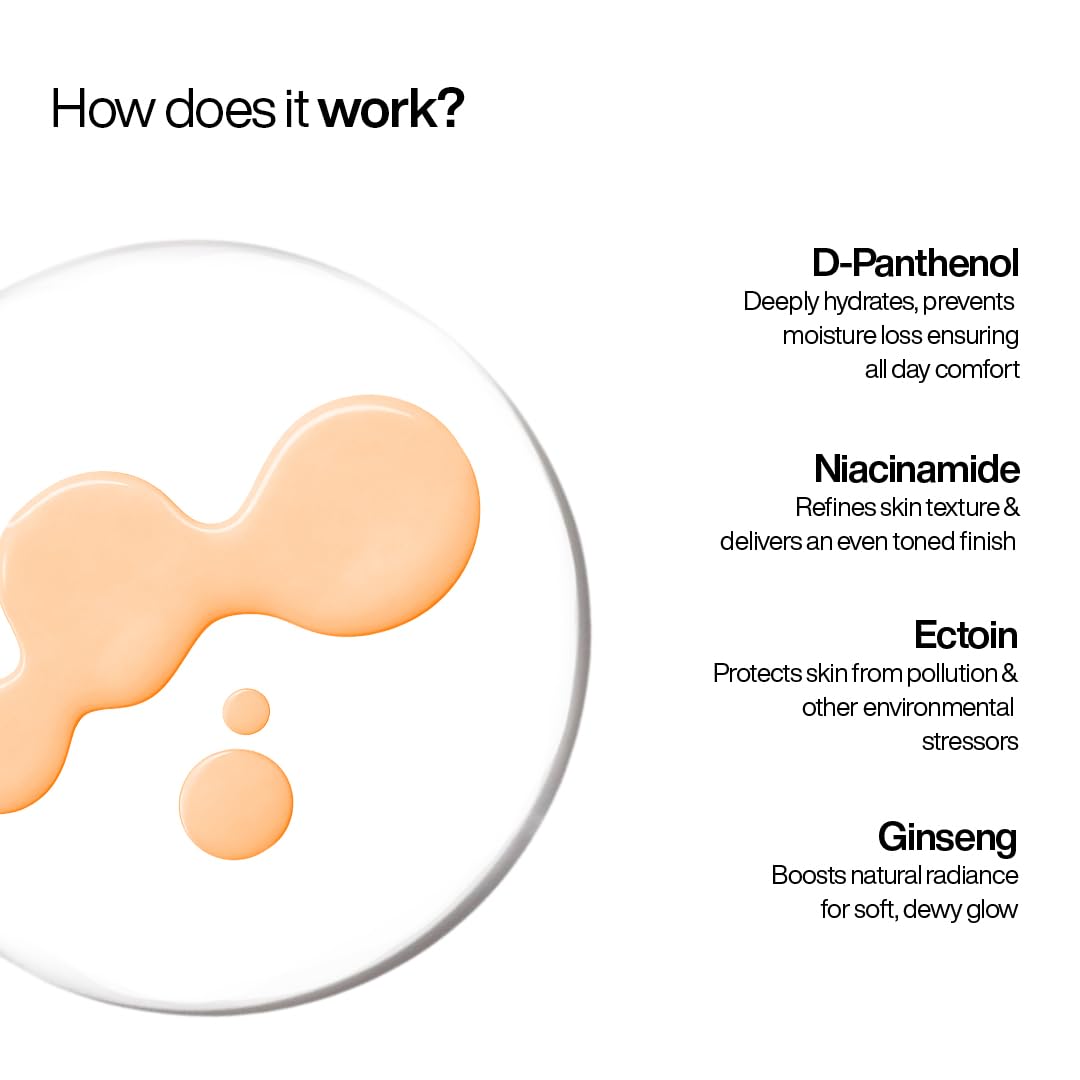 WishCare Daily Fluid Tinted Sunscreen SPF50 PA++++ | M201 | Broad Spectrum Protection for all skin types| In-Vivo Tested Tinted Sun Screen | D-Panthenol, Niacinamide, Ectoin & Ginseng | Evens & Protects | 50ml