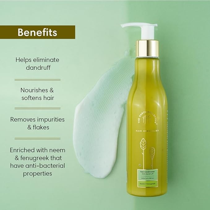 The Earth Collective Anti Dandruff Hair Conditioner - 200 ml