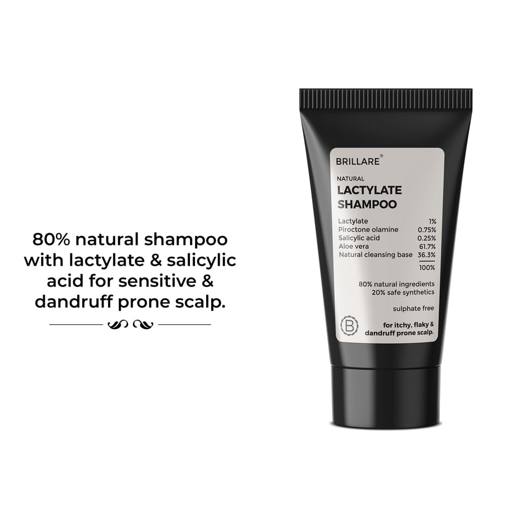 Brillare Mini Lactylate Shampoo To Reduce Dandruff (12 ML)