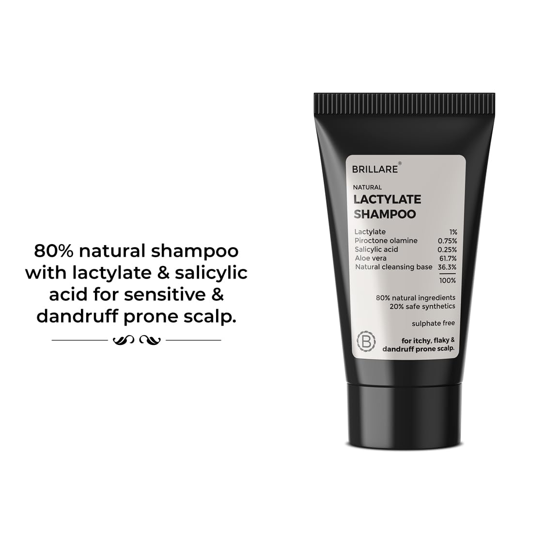 Brillare Mini Lactylate Shampoo To Reduce Dandruff (12 ML)
