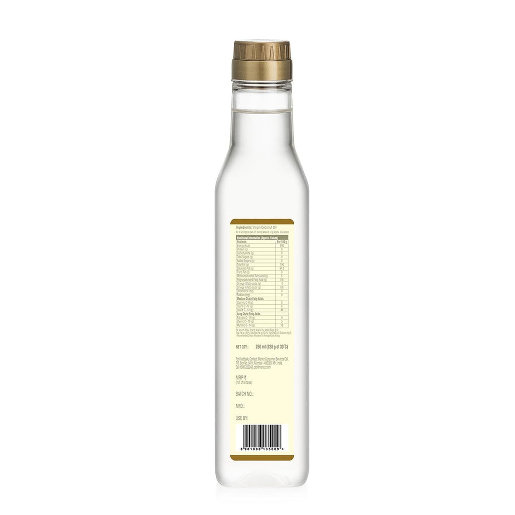 Coco Soul Cold Pressed Unrefined Virgin Coconut Oil - 250 ml