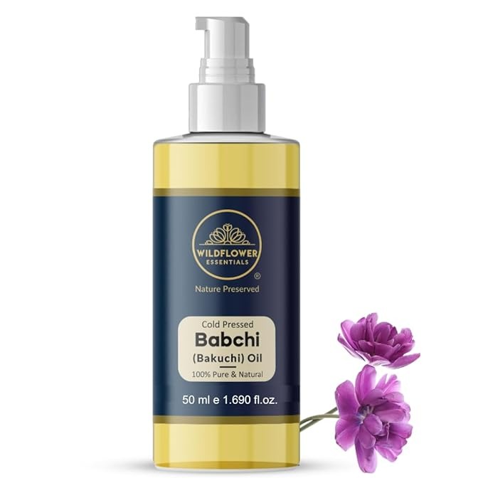 Wildflower Essentials Babchi (Bakuchi) Oil Cold Pressed - 50 ml