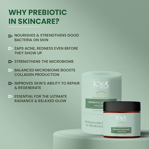 Iora Prebiotic Sleeping Face Mask - 50 gms