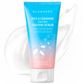 Glamveda Korean Rice & Ceramide Enzyme Scrub for Face | Gentle Daily Exfoliator with Rice Water, Lactic & Glycolic Acid, Niacinamide | Removes Dead Skin, Smoothens Texture & Boosts Glow | Face Scrub For Glowing Skin |100 gm