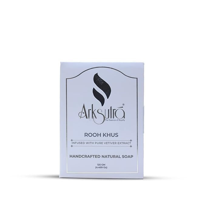 Arksutra Rooh Khus Infused With Pure Vetiver Extract ( Handcrafted soap) Soap - 125 gms