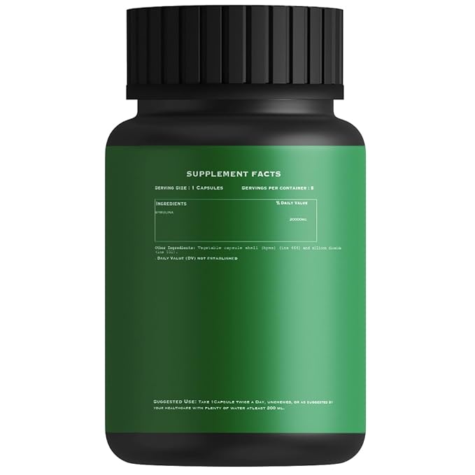 B'verge Spirulina Supplement - 5 Veg Caps