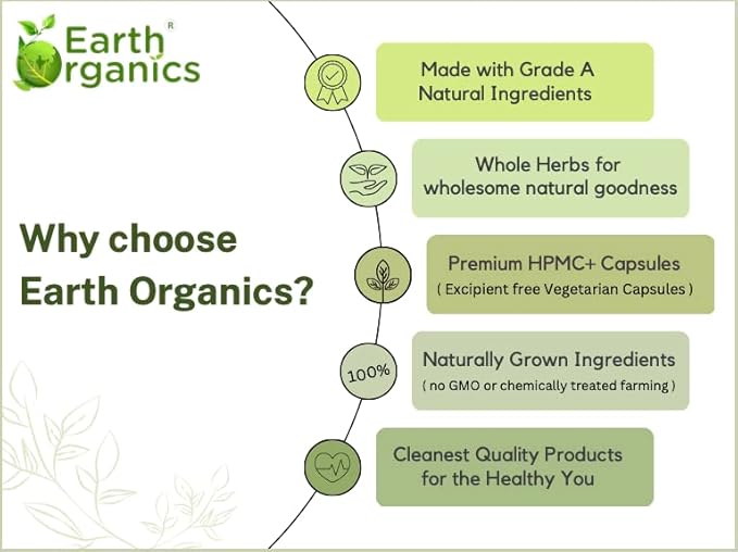 Earth Organics Ashwagandha - 90 caps