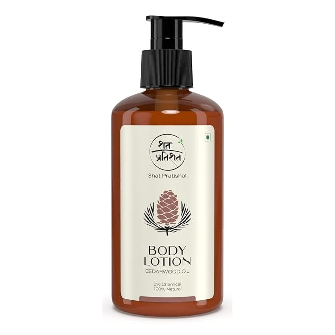 Shat Pratishat Body Moisturizing Lotion - Cedarwood & Neroli - 200 ml