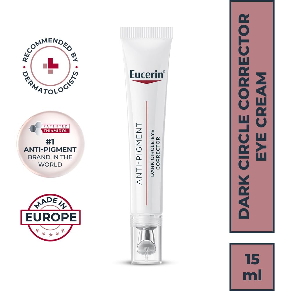 Eucerin Anti-Pigment Eye Corrector Serum-Thiamidol, Reduces Dark Circles & instantly brighten eyes 15ml