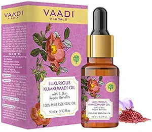 Vaadi Herbals Luxurious Kumkumadi Oil - 10 ml