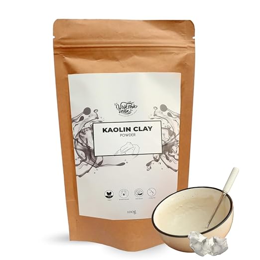 Vriksha Veda Kaolin Clay for Skin and Hair Masks - 100 gms