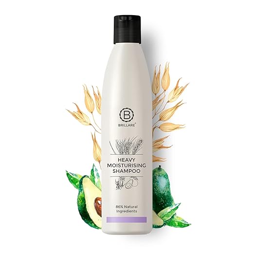 Brillare Professional Heavy Moisturising Shampoo with Wheat Protein - 300 ml