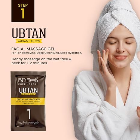 Biofresh Herbals Ubtan Facial Kit - 46 gms Each (Pack of 2)
