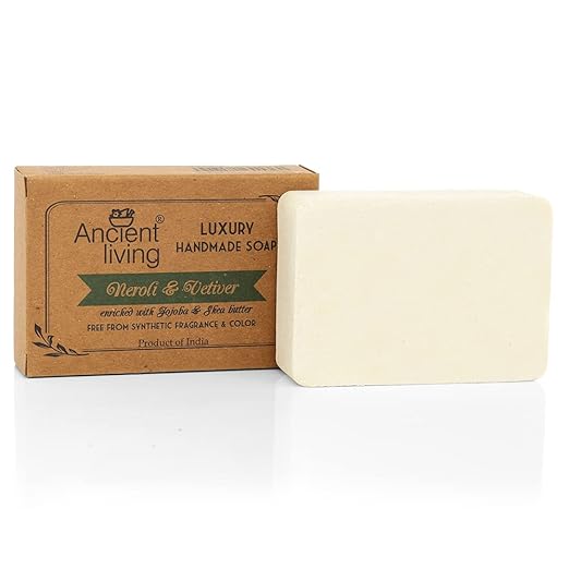 Ancient Living Neroli & Vetiver Luxury Handmade Soap - 100 gms