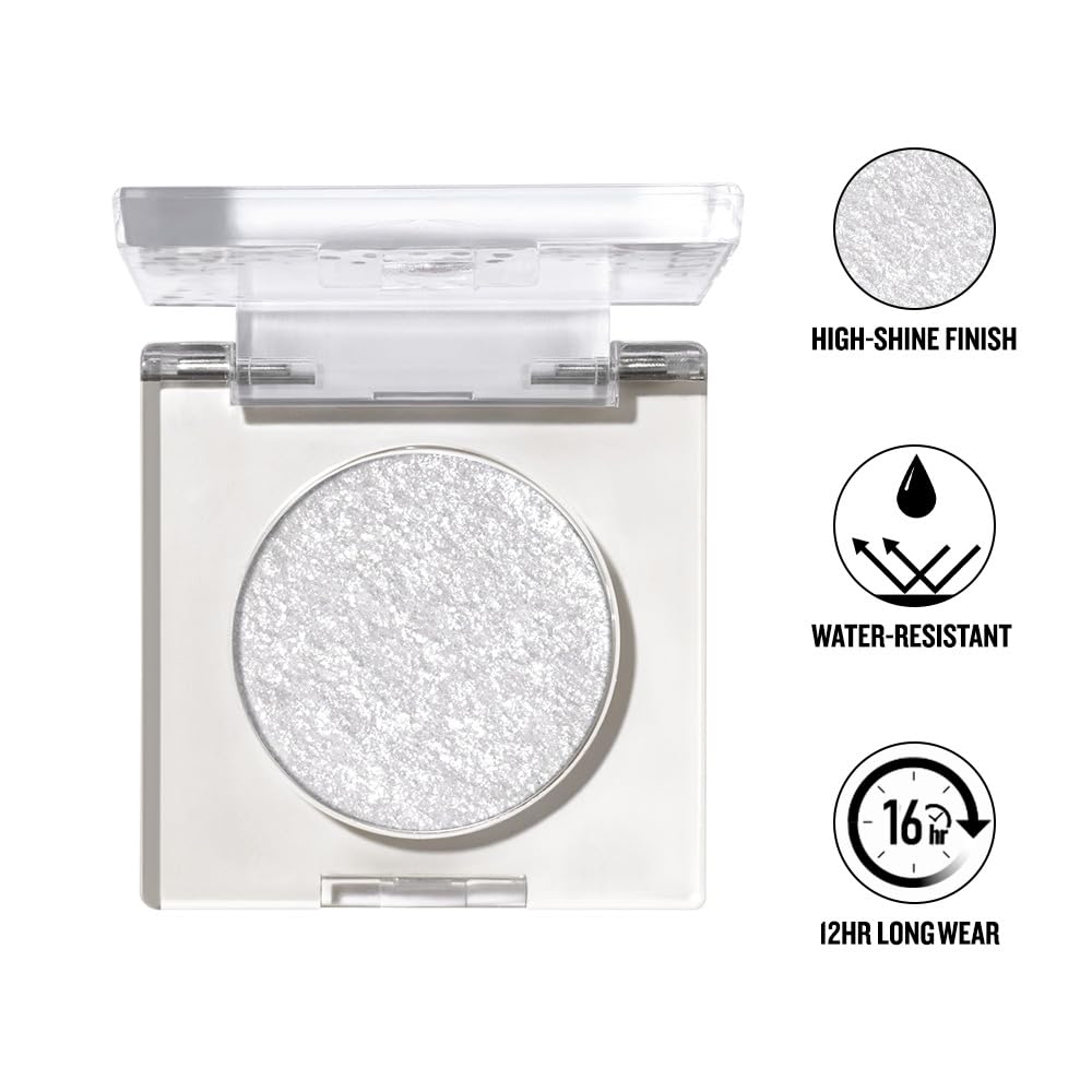 Daily Life Forever52 Dazzle Dot Pressed Glitter | Long-Lasting 12-Hour Wear | Ultra-Glam, High-Shine, Water-Resistant | Subtle to Bold Sparkle for Eyes & Face (Diamond Dust-01, 1.68g)
