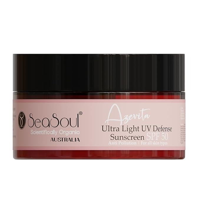 SEASOUL Spf 50 Sunscreen Ultra Light Uv Defense Cream - 100 gms