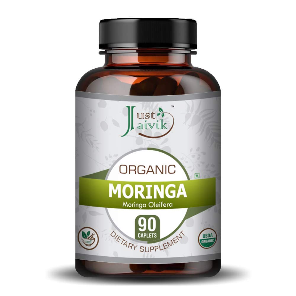 Just Jaivik Organic Moringa - 90 tabs