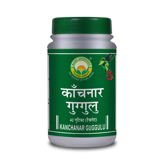 basic ayurveda kanchanar guggulu - 40 tablets