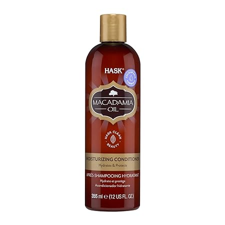 HASK Macadamia Oil Moisturizing Conditioner- 355 ml
