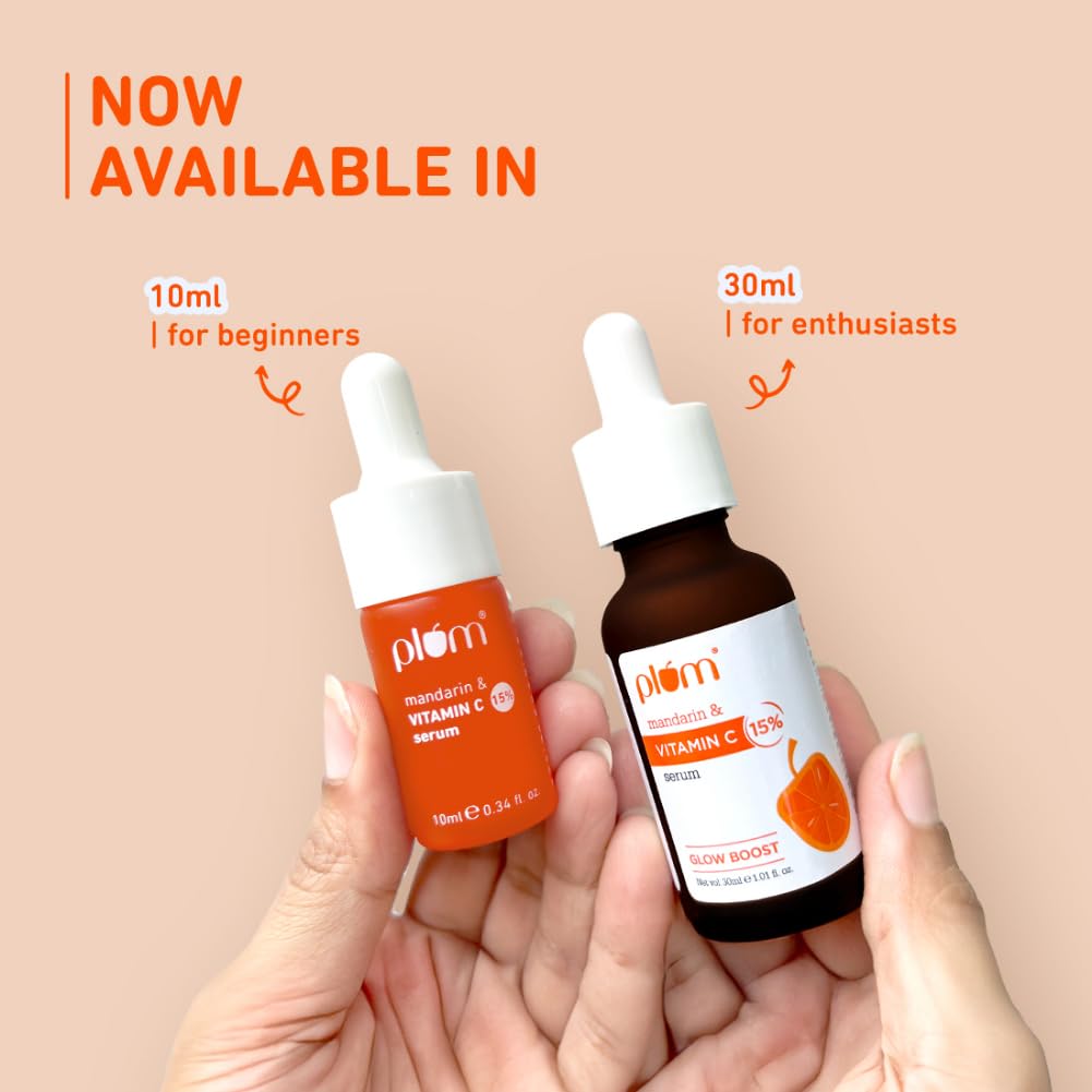 Plum 15% Vitamin C Face Serum For Glowing Skin :- 10 ml