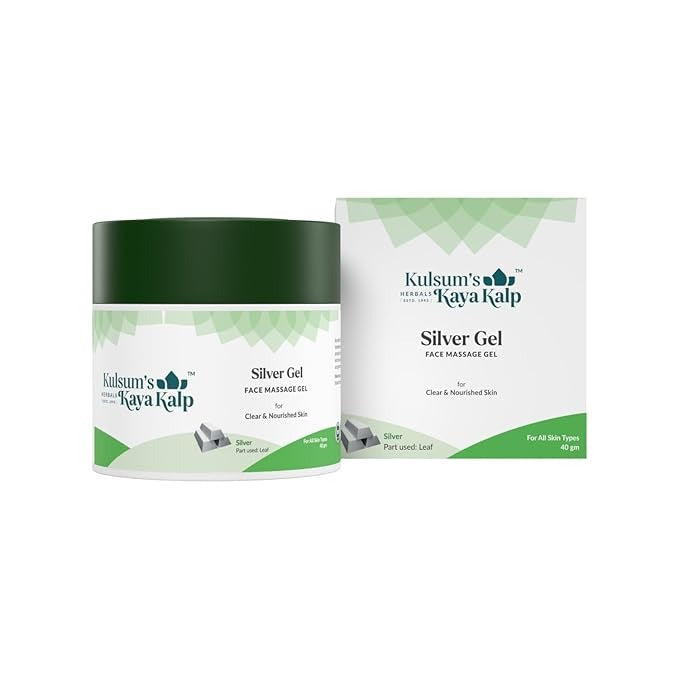 Kulsum's Kaya Kalp Herbals Silver Gel - 40 gms