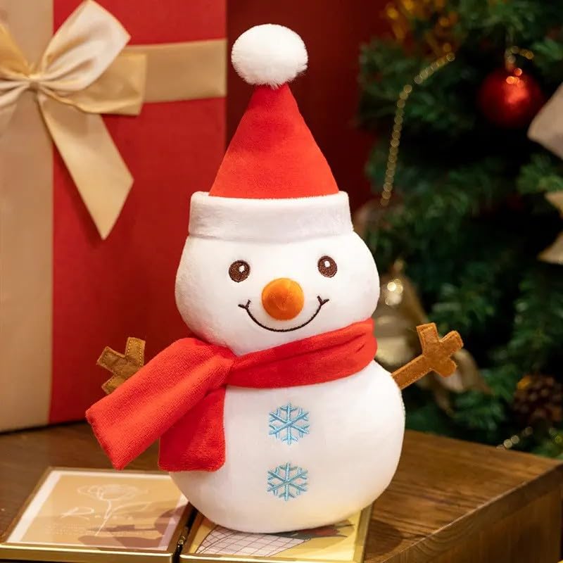 Tickles Snowman Smilling Look Soft Stuffed Plush Toy 18 cm