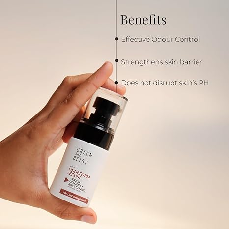 Green And Beige Rectifio Underarm Deodorising Serum - 30 ml