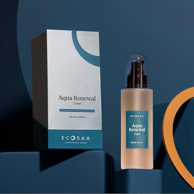 Ecosaa Aqua Renewal Toner For Glowing Skin - 100 ml