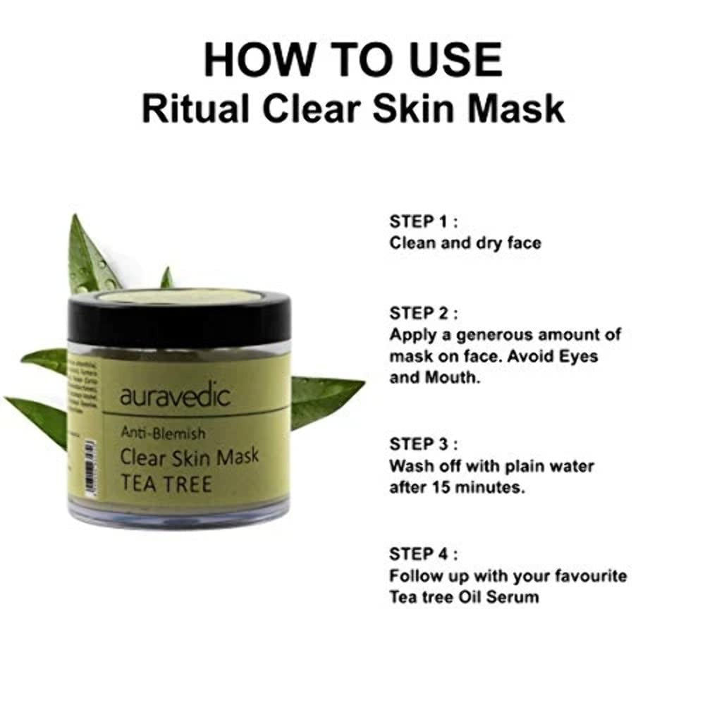 Auravedic Anti Blemish Face Mask - 100 gms