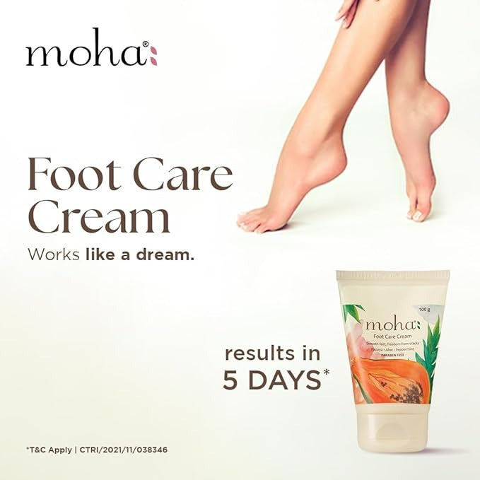 Moha: Foot Cream - 100 gms