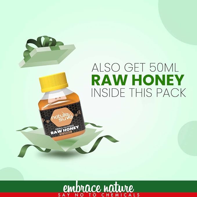 Nature Sure Moringa Leaf Atta Mix Powder with Raw Honey - 200 gms