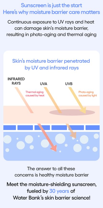 LANEIGE UV Barrier Sunscreen SPF 50+ | Moisture Based Barrier Strengthening | Light & Non-Greasy | No White Cast | Soothing Hydration | Suitable for All Skin | For Men & Women