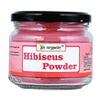 Go Organic Pure & Natural Hibiscus Flower Powder for Face Packs and Hair Growth&Care