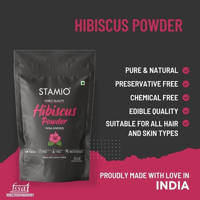 Stamio Hibiscus Powder - 250 gms
