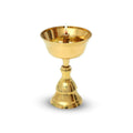 Shubhkart Nitya Akhand Narayan Diya 110 Gm Brass Diya 8.1 Cm Height