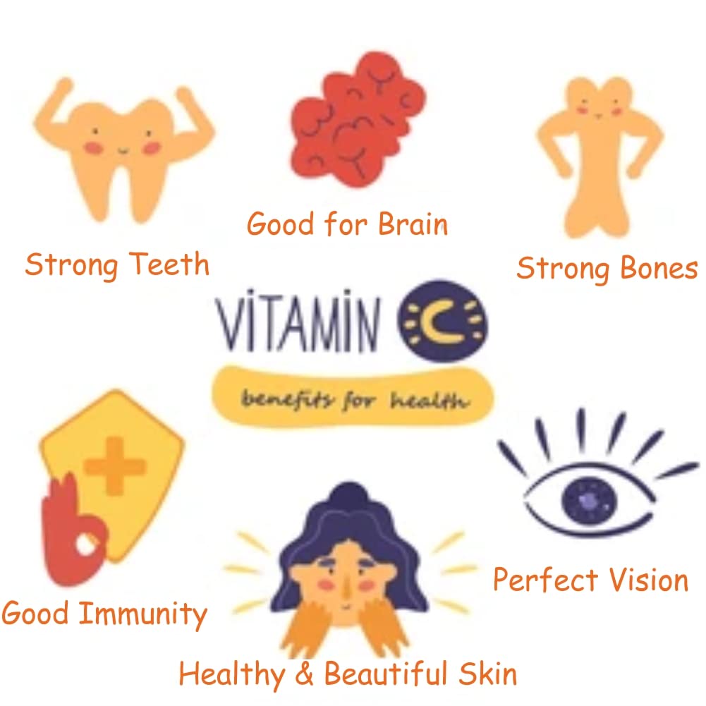 Immunescience Vitamin C Tablets For Kids - 60 tabs