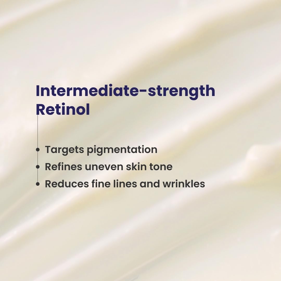 RE' EQUIL 0.3% Retinol Night Cream, Improves Skin Texture, Reduces Acne, Unisex, For All Skin Types, 32G