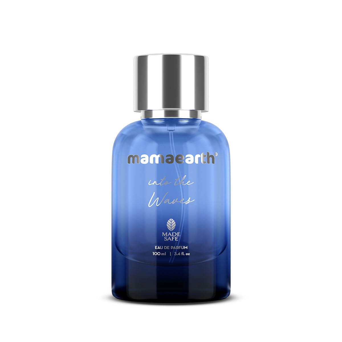 Mamaearth Into The Waves Liquid Eau De Parfum For Men-100 Ml|Made Safe Approved|Premium&Long-Lasting Fragrance|Blend Of Exotic Ingredients|Perfume With Bergamot,Aquatic&Musk Notes|Fresh Scent For Men