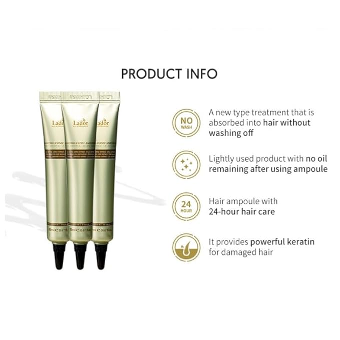 La'dor Snail Sleeping Hair Ampoule - 20 Ml