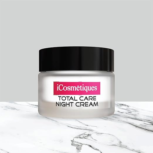 iCosmetiques Night Cream Vitamins B3 C E Shea Butter - 50 gms
